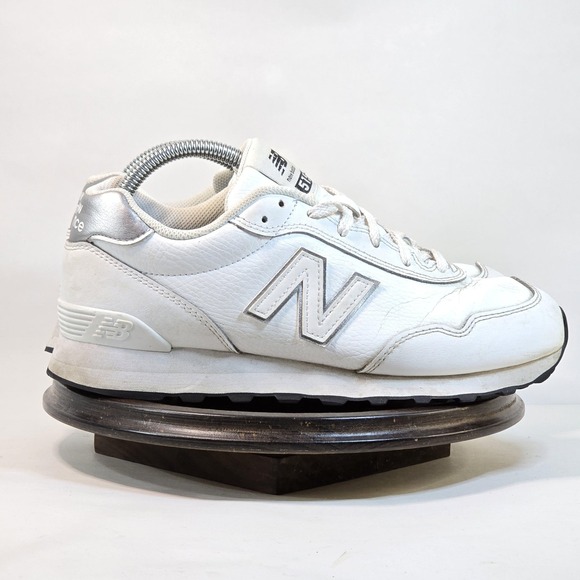 New Balance Shoes - New Balance 515 Shoes Womens Size 8.5 White Silver Leather Sneaker WL515WGW 2024